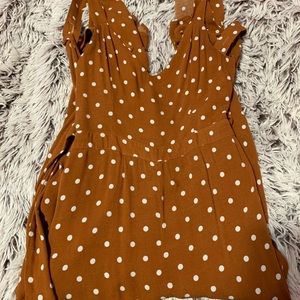 American Eagle polka dot Jumpsuit